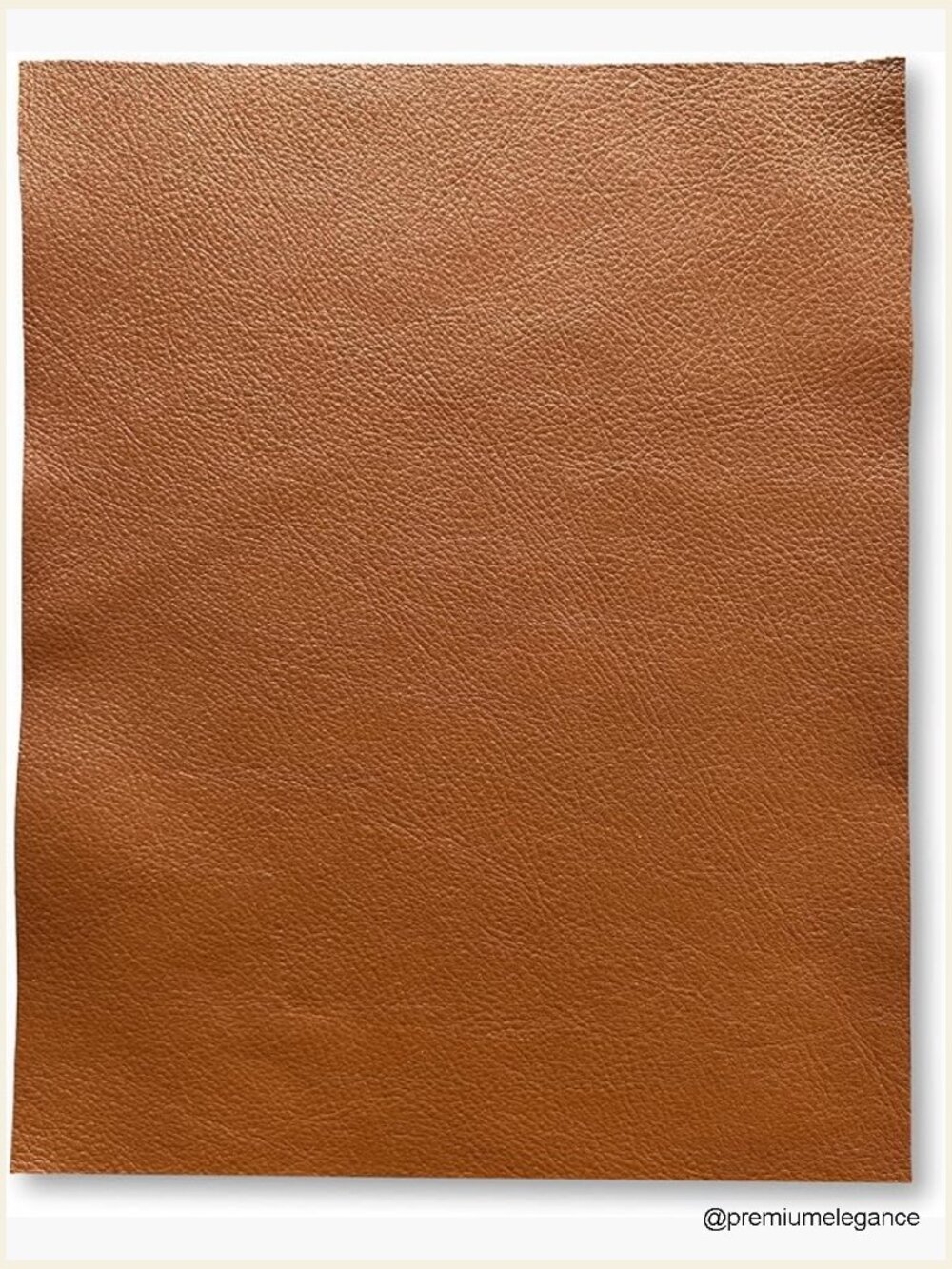 Natural Grain Cow Leather 8.5x11 Pre Cut Leather Pieces